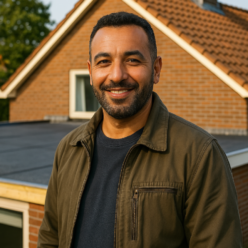 Portret van Mohamed Yilmaz, tevreden klant